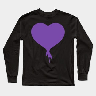 Dripping Heart Long Sleeve T-Shirt